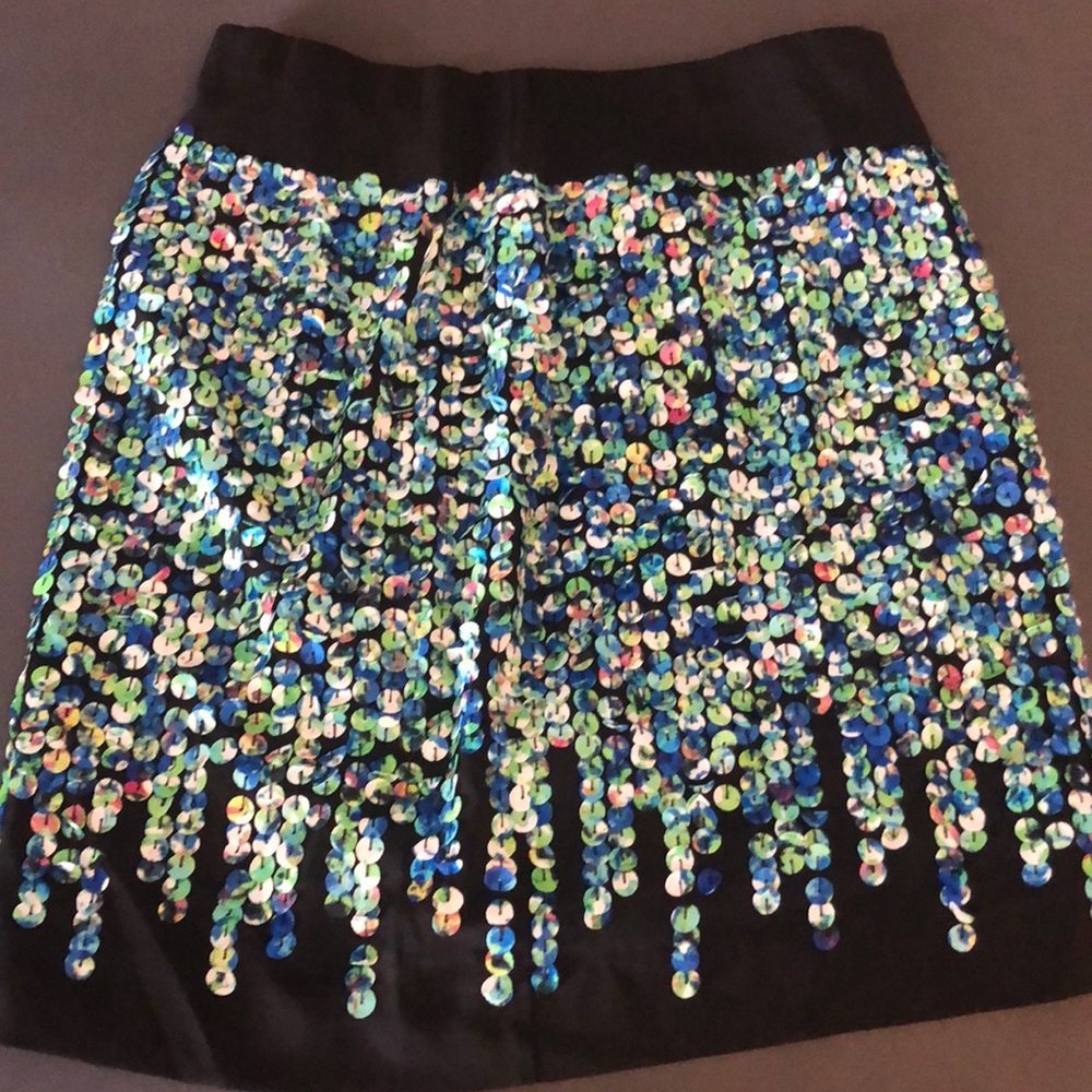Adorable colorful Ann Taylor mini skirt!